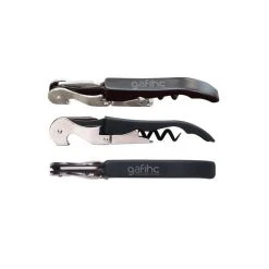 GAFIHC Tire-Bouchon Limonadier Double Détente Noir