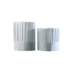 MATFER Toque De Cuisinier Plissée H 225mm X10