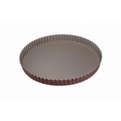 Tourtière Cannelée Anti-adhésif 22 Cm X H 2,5 Cm Gobel