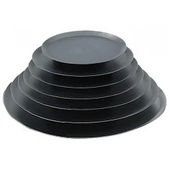 Tourtière Ronde Ø 24 Cm Tôle Bleuie De Buyer