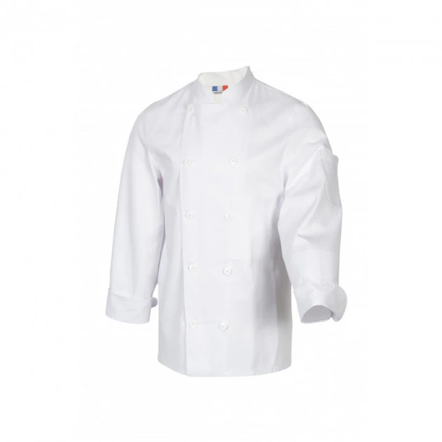 Veste De Cuisine Mixte Blanche TAMISE T.1 Robur
