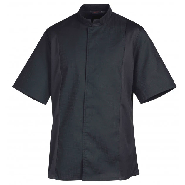 Veste De Cuisine Mixte Noire SIAKA T.0 Robur