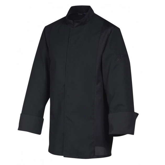 Veste De Cuisine Mixte Noire SIAKA T.2 Robur