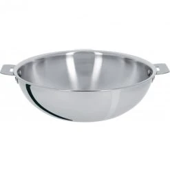 Wok Casteline Ø 28 Cm Manche Amovible Inox Cristel