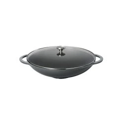 Wok En Fonte 37 Cm Caviar Chasseur